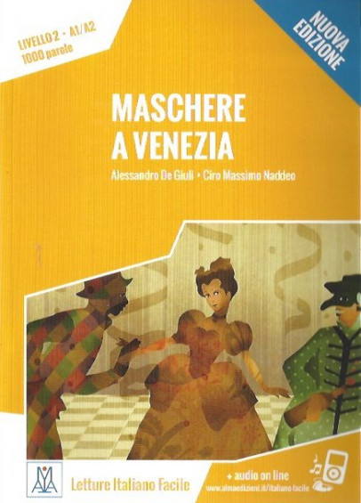 Maschere a Venezia +Audio online (A1-A2) - Nuova edizione